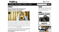 Desktop Screenshot of nikblog.de